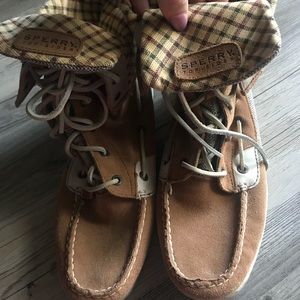 Sperry High-Rise Boat Shoes